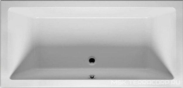 Ванна 170х75см, без ножек/рамы, панелей, слива-перелива, (акрил цв.белый), Lugo ZZ Riho lugo B132001005