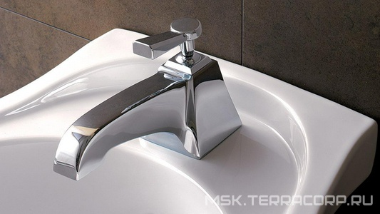 Смеситель для биде, на 1 отв. с д/к, (хром)  ZZ Devon & Devon Time TIME220CR