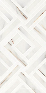 Керамическая плитка для стены Azori Rosso Venato  Geometria 31.5x63 00-00109475