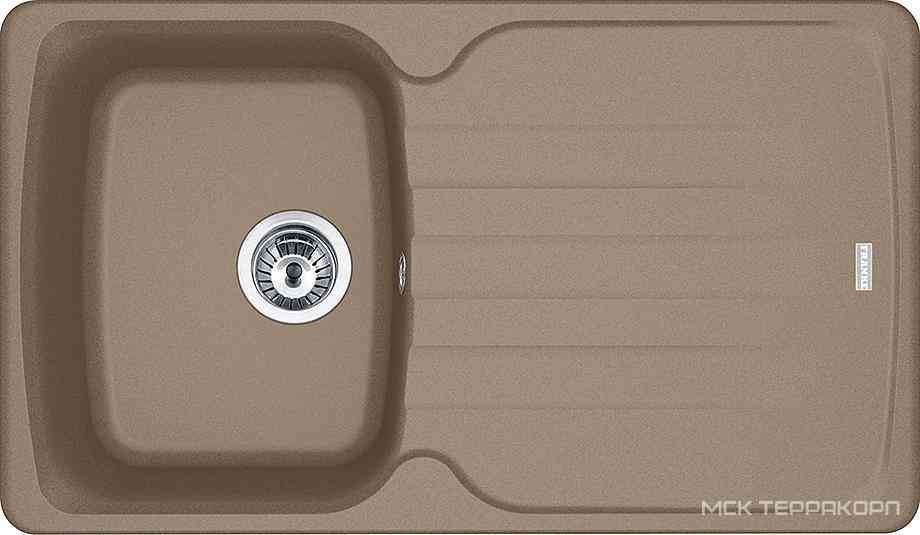 Мойка кухонная Franke AZG 611-86 миндаль| 50x86x21