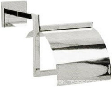 Держатель для т/б с крышкой (цв. brush nikel)  ZZ 3M 9800 9859 JJ