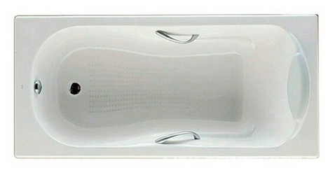 Чугунная ванна Roca Haiti 233250001 150х80 см| 150x80x40