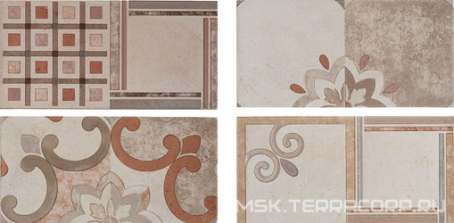 Dec Inserto Vanity Warm s/4 ZZ |20x40