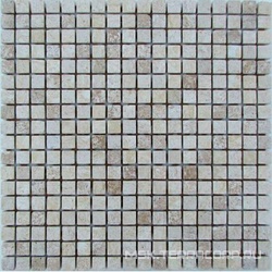 Мозаика из камня на сетке Т20-203-15Т ZZ |30.5x30.5