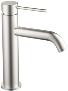 Смеситель для раковины, без д/к, (цв.брашированный никель),  ZZ Vincea City VBF-2C1BN