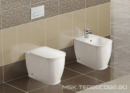 Биде напольное 360х540хh400мм, (крепеж к полу в компл.),  ZZ BelBagno Prado BB10150B
