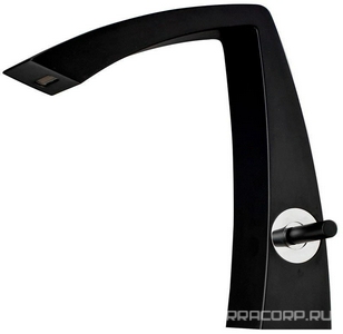 Смеситель для раковины, нажимная пробка д/к в компл., (цв.  мат.),  ZZ 3M Arche 0210 NC