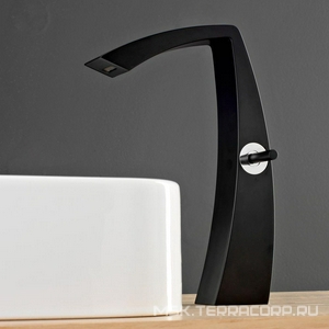 Смеситель для раковины, нажимная пробка д/к в компл., (цв.  мат.),  ZZ 3M Arche 0210 NC