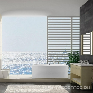 Ванна акриловая свободностоящая 1695х800х580мм, в комплекте слив-перелив и донный клапан, (цв.белый), Vita ZZ Swedbe vita 8824