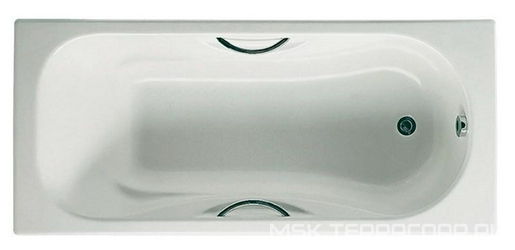 Чугунная ванна Roca  2333G0000 170х70 см 170x70x40 Roca Malibu s100777