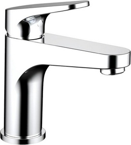Смеситель для раковины, без д/к, (цв.хром), Eler ZZ Bravat eler F1191238CP-RUS
