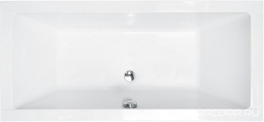 Акриловая ванна Besco Quadro 175x80| 175x80x42