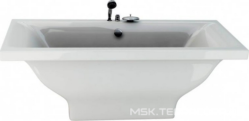 Ванна из искусственного камня Фэма Айсберг белая| 180x80x48