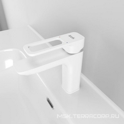 Смеситель для раковины Slide SLIWT00i01 цв. белый матовый, ZZ Iddis slide SLIWT00i01