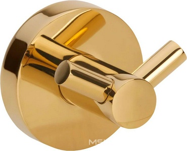 Крючок двойной, (цв.золото глянц.),  ZZ Bemeta Brilo 161106032