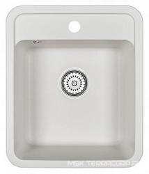 Мойка кухонная Granula Standart ST-4202 белая| 50x42x19