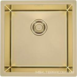 Мойка кухонная Alveus Quadrix Monarch 30 золото| 45x45x20