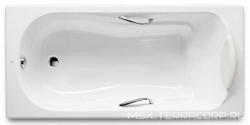 Чугунная ванна Roca  23307000R 160x80 см 160x80x40 Roca Haiti s100771