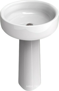 Пьедестал для раковины, (цв. carbone),  ZZ Flaminia Bonola BN50C carbone