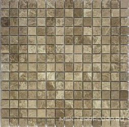 Мозаика из камня на сетке М20-249-120Р ZZ |30.5x30.5