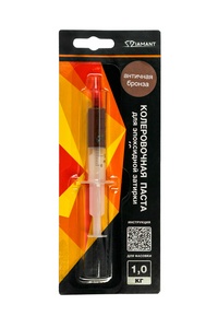 Паста колер. д/ эпокс. затирки  "Диамант" 1кг 035 античная бронза ZZ Антураж Диамант Color n150896