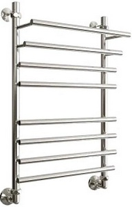 Полотенцесушитель водяной с полкой 80х50 см, БЕЗ установочного комплекта n166302, цв. хром глянец ZZ Двин F Primo 4627086032815