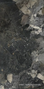 Керамогранит для пола и стены Dado Ceramica Argos  Black 60x120 304124