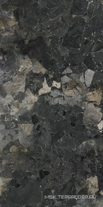 Керамогранит для пола и стены Dado Ceramica Argos  Black 60x120 304124