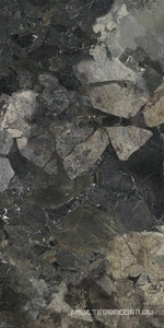 Керамогранит для пола и стены Dado Ceramica Argos  Black 60x120 304124