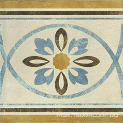 Rivalta Crema Greca Fiore XX |20x20
