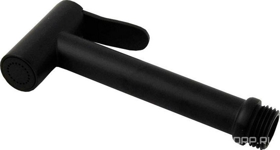 Смеситель совмещ. с гигиенич. душем, готовый к-т: лейка, шланг, скрытая часть, (цв.черный матовый),  Allen Brau Liberty 5.33005-31