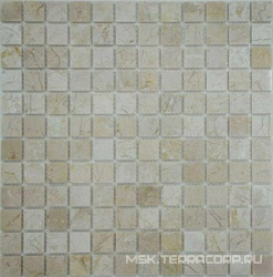 Мозаика из камня на сетке М20-247-23Р ZZ |30.5x30.5