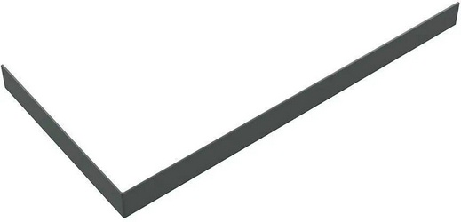 Экран для литьевого поддона Essentia 1200x900, цв.графит ZZ