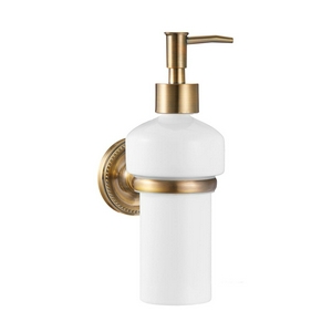 Дозатор для жидкого мыла, настенный, цв.бронза XX Fora Real FOR-RE021