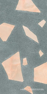 Керамогранит для пола и стены Ergon Medley Green Rock nat.rett. ZZ30x60 EH91