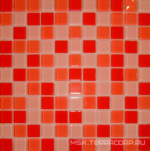 Мозаика Мозаика C9013 (чип 25x25 мм) ZZ|30x30 Мастера Керамики Glass C9013