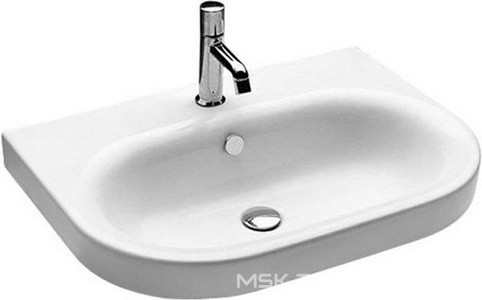 Раковина 700х500мм, с 1 отв.д/сесит., (БЕЗ креплен.YR47),  ZZ Hatria Daytime Y0YV01