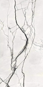 Керамогранит для пола и стены Florim Magnum B&W Marble Breach High-Glossy 160x320 765503