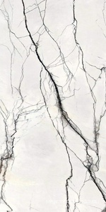 Керамогранит для пола и стены Florim Magnum B&W Marble Breach High-Glossy 160x320 765503