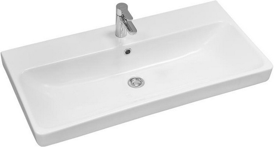 Раковина Адриана 90 см для тумбы , Оливия, цвет белый ZZ Aquaton Сканди 1WH501629