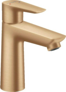Смеситель для раковины, 110, без д/к, (цв.шлиф.бронза),  ZZ Hansgrohe Talis E 71712140