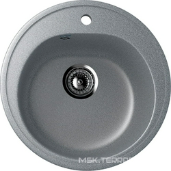 Мойка кухонная Ulgran U-101-309 темно-серая| 50x50x18