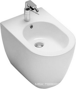 Биде напольное 35,5х54хh41см, с 1 отв. д/смесителя, крепл. к полу в компл.,  ZZ Hatria Fusion Y0U601