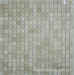 Мозаика из камня на сетке М20-246-15Т ZZ |30.5x30.5