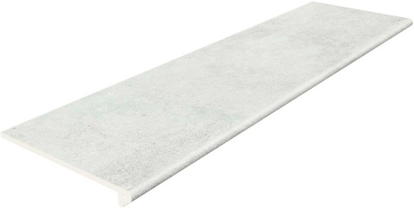 Флорентийские ступени Gres de Aragon Urban Peldano Redondeado  Blanco Liso ZZ119.7x33x14 970035