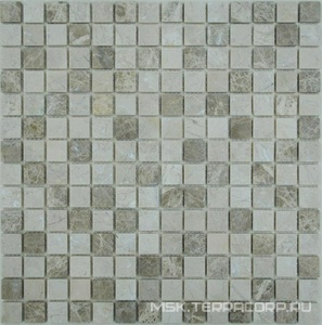 Мозаика Спектр-М Натуральный камень Мозаика из камня на сетке М20-270-20Т ZZ |30.5x30.5