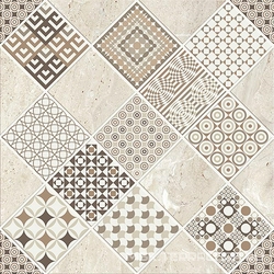 Керамогранит для пола М-Квадрат сильвер Керам. серый 45х45 Серый 732372