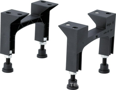 Душевой лоток Advantix Basic Set (нерж.сталь) 800 мм в комп. с сифоном  0.5 л/сек, ножками, дизайн решеткой под плитку ER13 мод. 4983.20 ZZ Viega Advantix Vario 753214