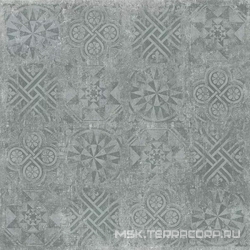 Гранит Стоун Цемент Декор Серый структурн XX|120x120