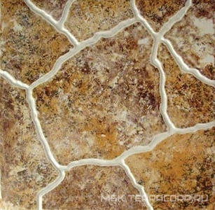 Керамогранит для пола М-Квадрат родонит Керамогранит  коричневый l33х33 Коричневый 723863